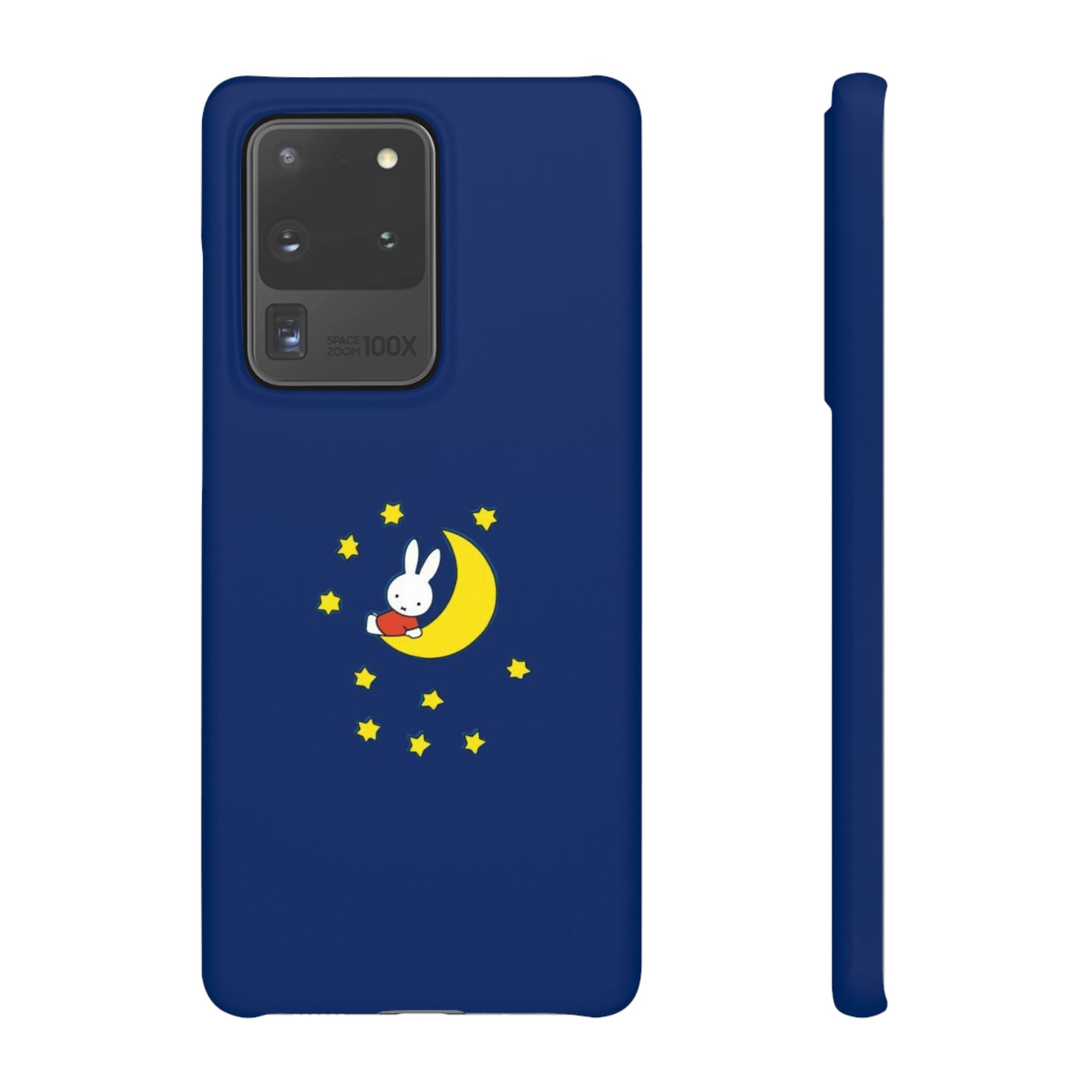 Miffy Phone Case, Moon Snap Case for Phone - Nighttime Design, iPhone, Samsung - Roe Creation
