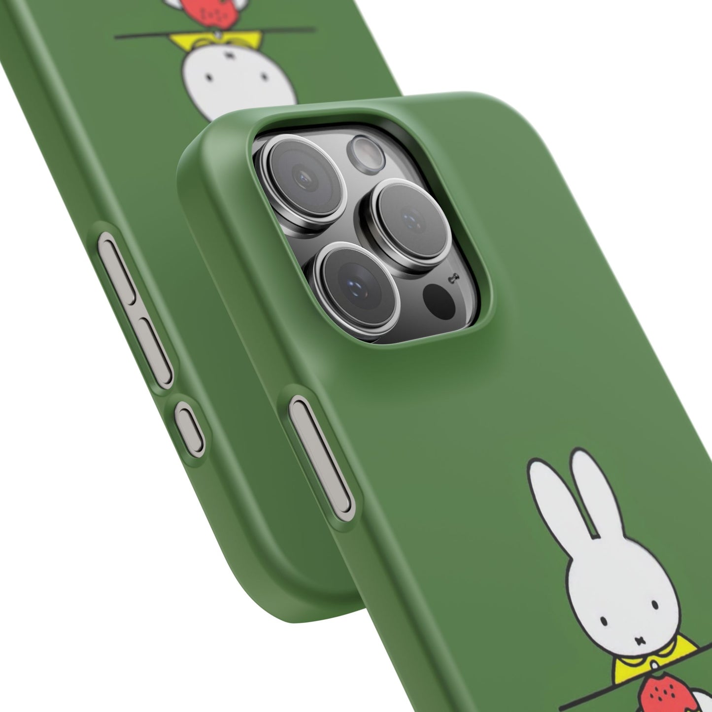Miffy Phone Case, Snap Case, Green Miffy - iPhone, Samsung