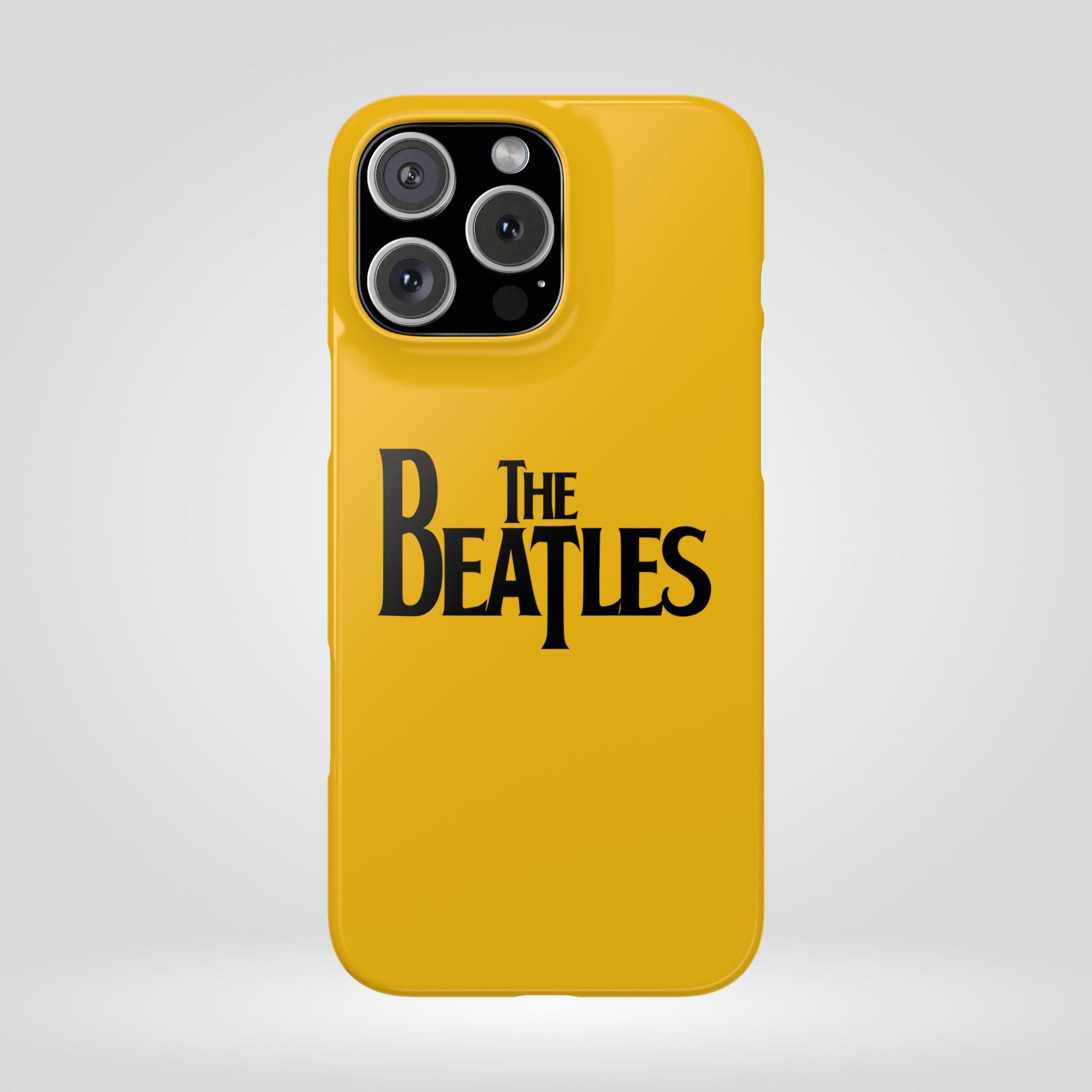 The Beatles Basic Yellow Slim Phone Case - iPhone - Roe Creation