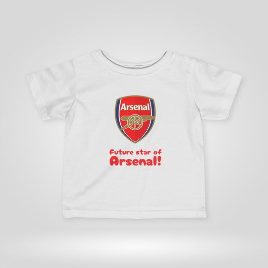 Arsenal FC Infant Tee - Future star of Arsenal!