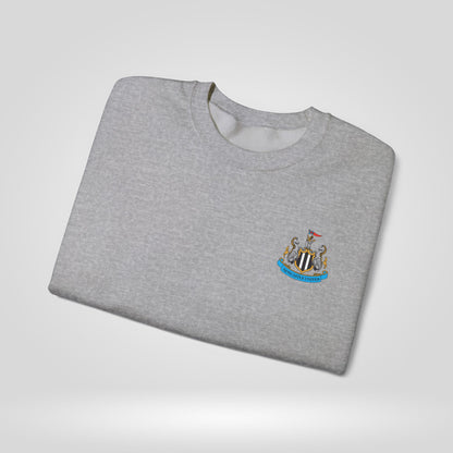 Newcastle United Logo Minimal Unisex Crewneck Sweatshirt - Roe Creation