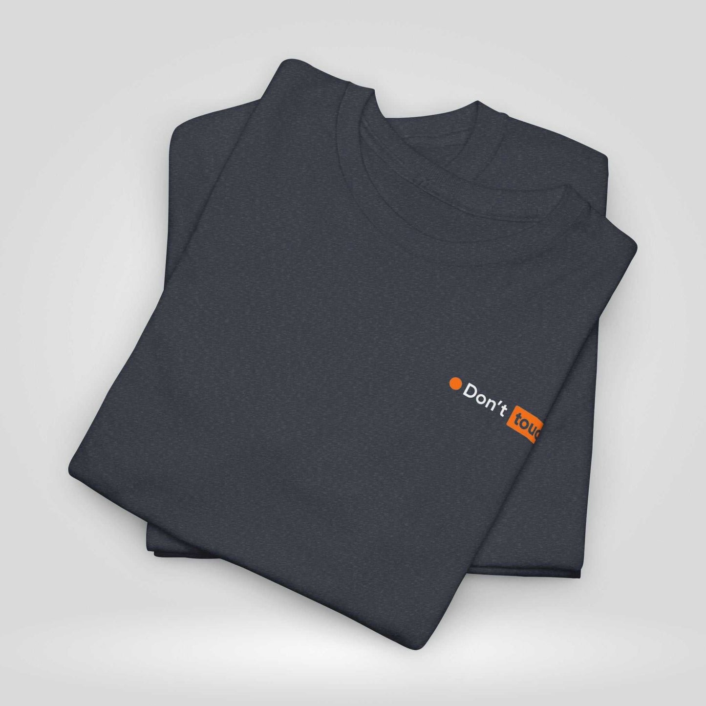 P*rn Hub Minimalist Unisex Heavy Cotton Tee - Touch Design - Roe Creation