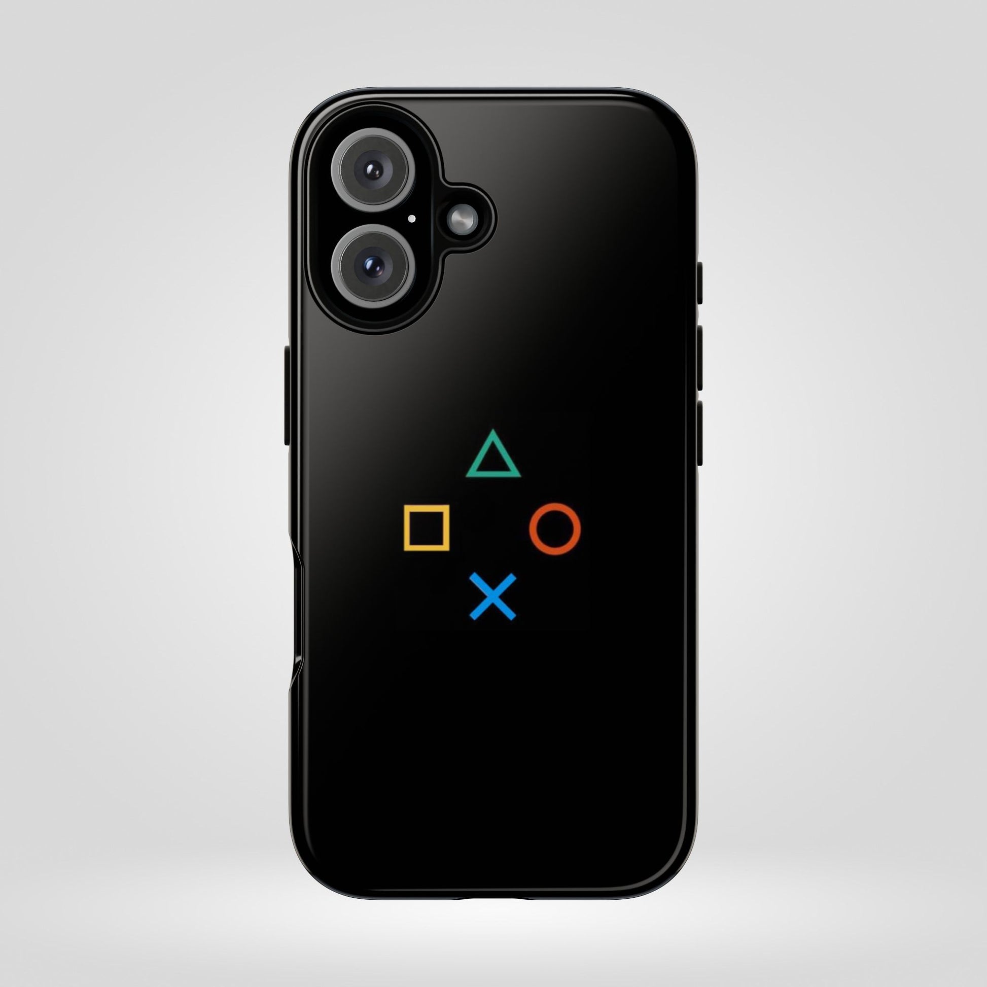 PlayStation Symbol Minimal Tough Case for iPhone - Gamer Accessories - Roe Creation