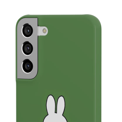 Miffy Phone Case, Snap Case, Green Miffy - iPhone, Samsung