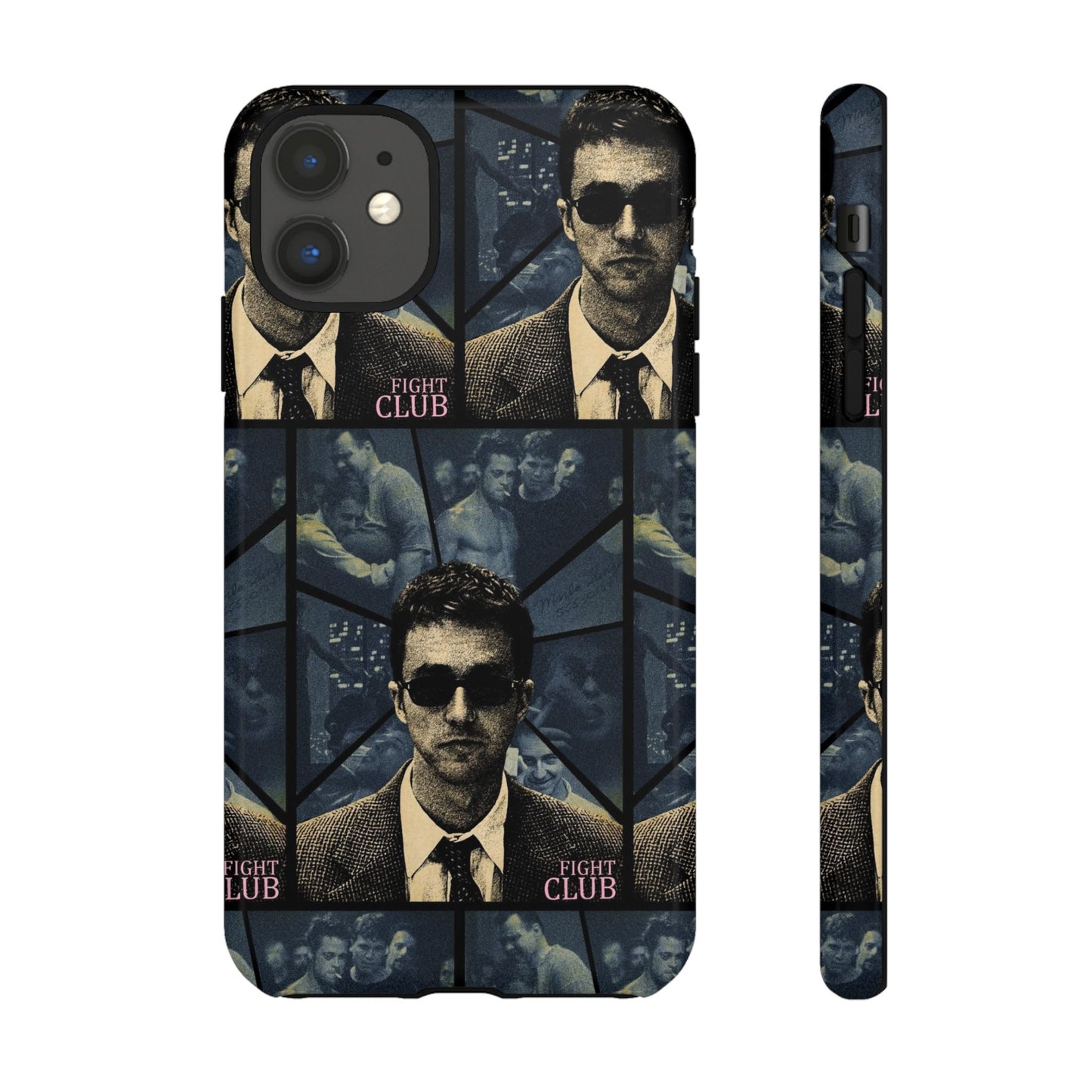 Fight Club Edward Norton Tough Phone Case - Edgy Design for Movie Fans