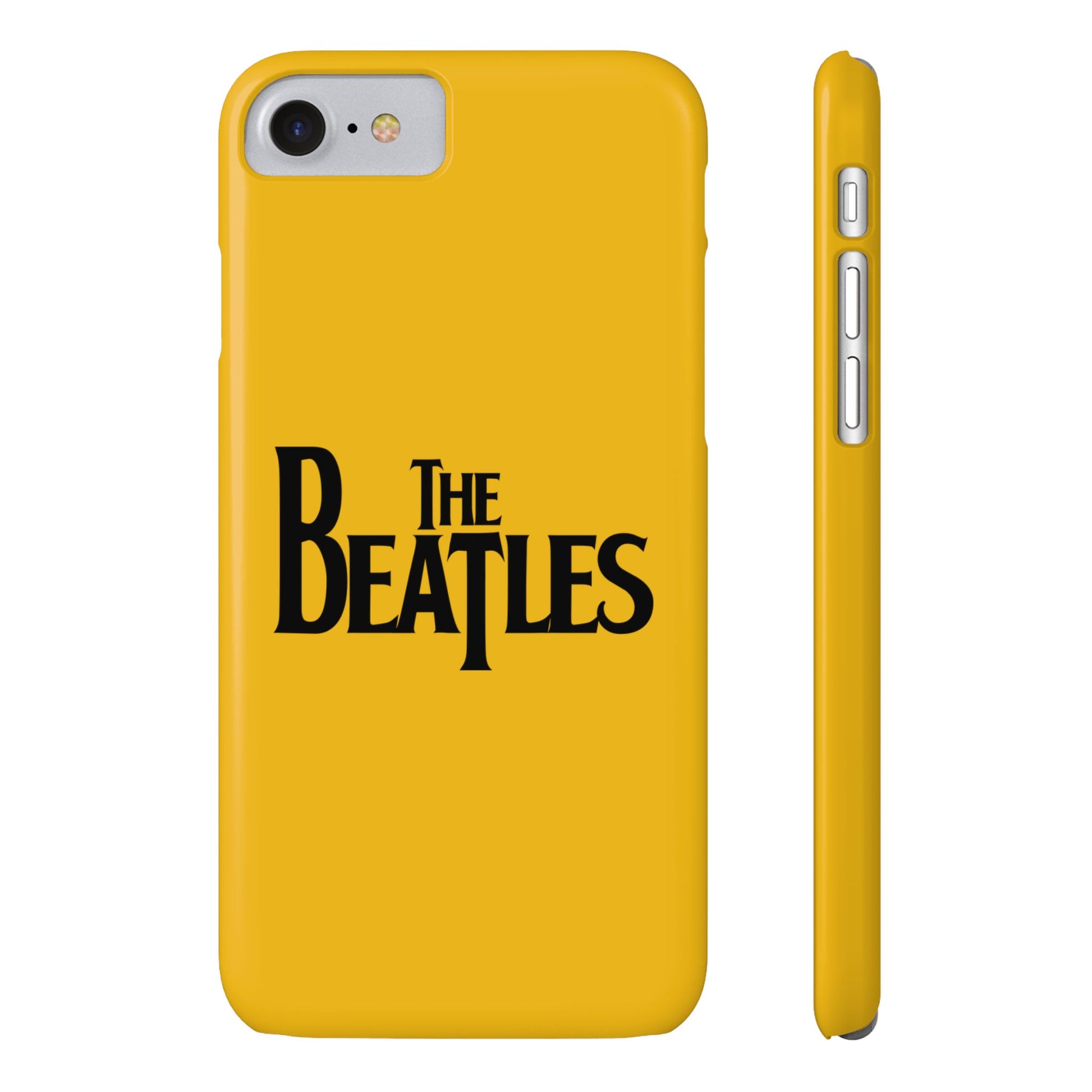 The Beatles Basic Yellow Slim Phone Case - iPhone - Roe Creation
