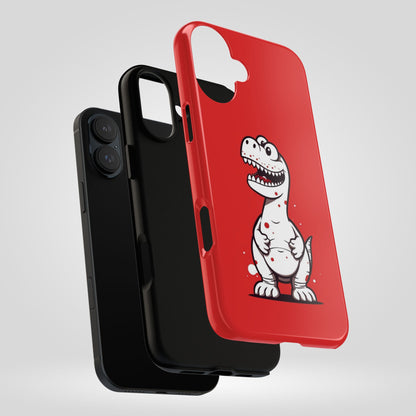 Funny Dinosaur Phone Case - Tough Cases for Kids & Dino Lovers