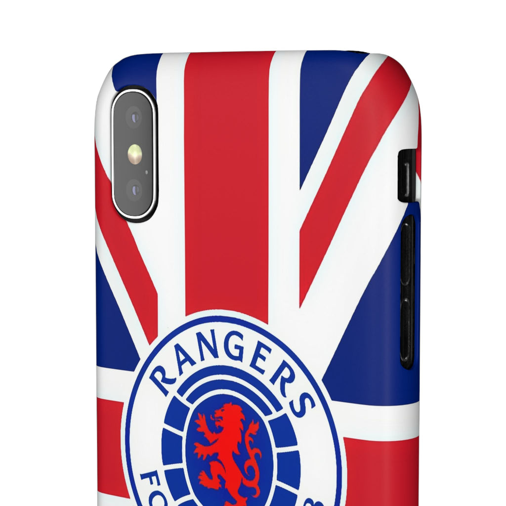 Rangers Football Club Snap Case - UK Flag Design - Roe Creation