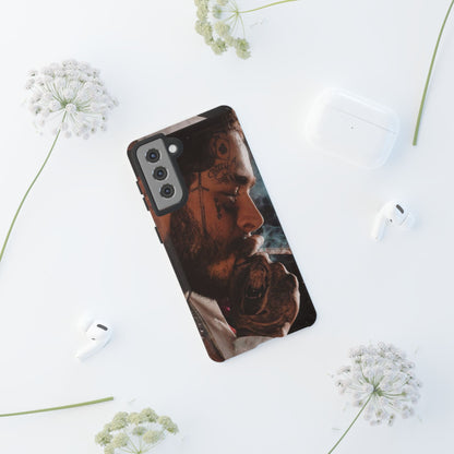 Post Malone Tough Cases for Fans - Artistic Phone Case with Smoky Vibe