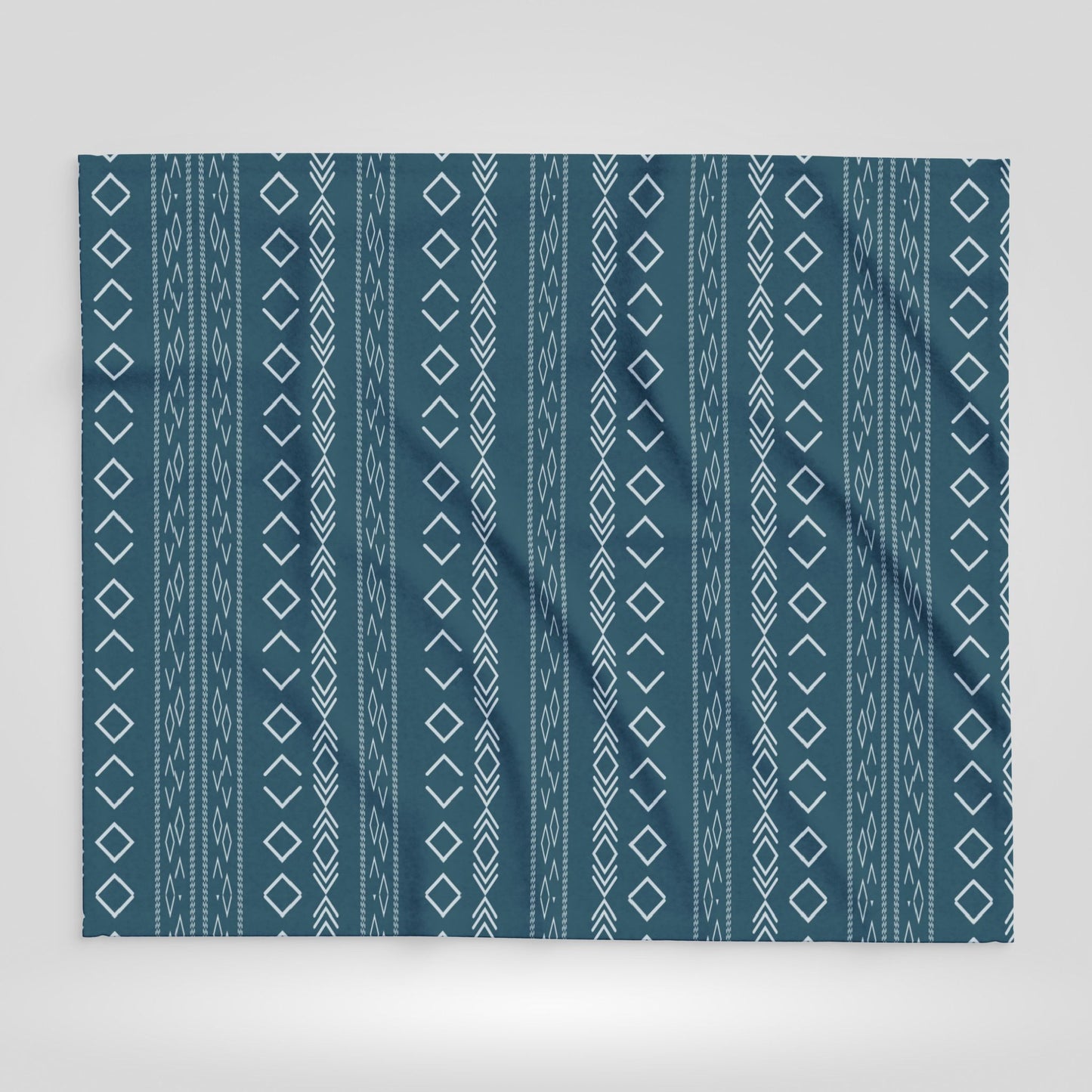 Boho Tribal Arctic Fleece Blanket - Stylish Winter Throw for Home Decor