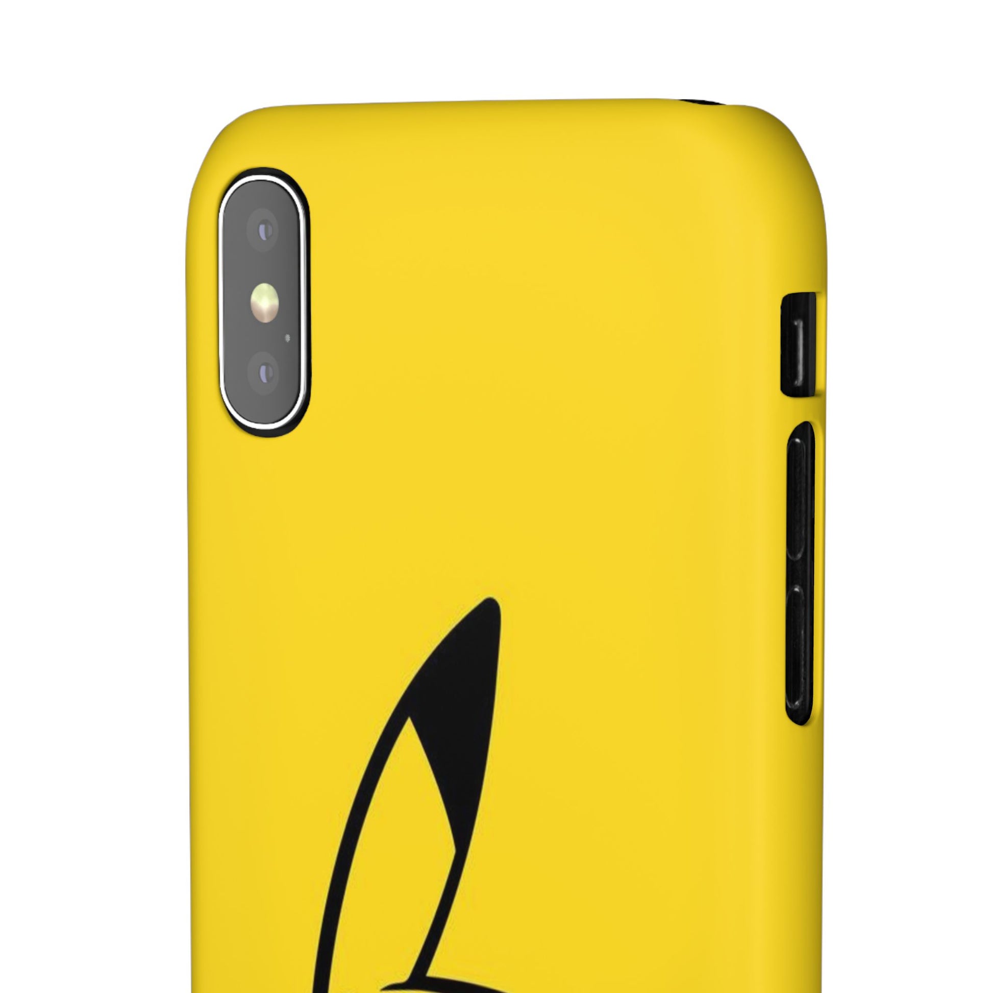 Pikachu Phone Case, Pokemon Phone Case, Snap Cases, Cartoon, Yellow, iPhone, Samsung - Roe Creation