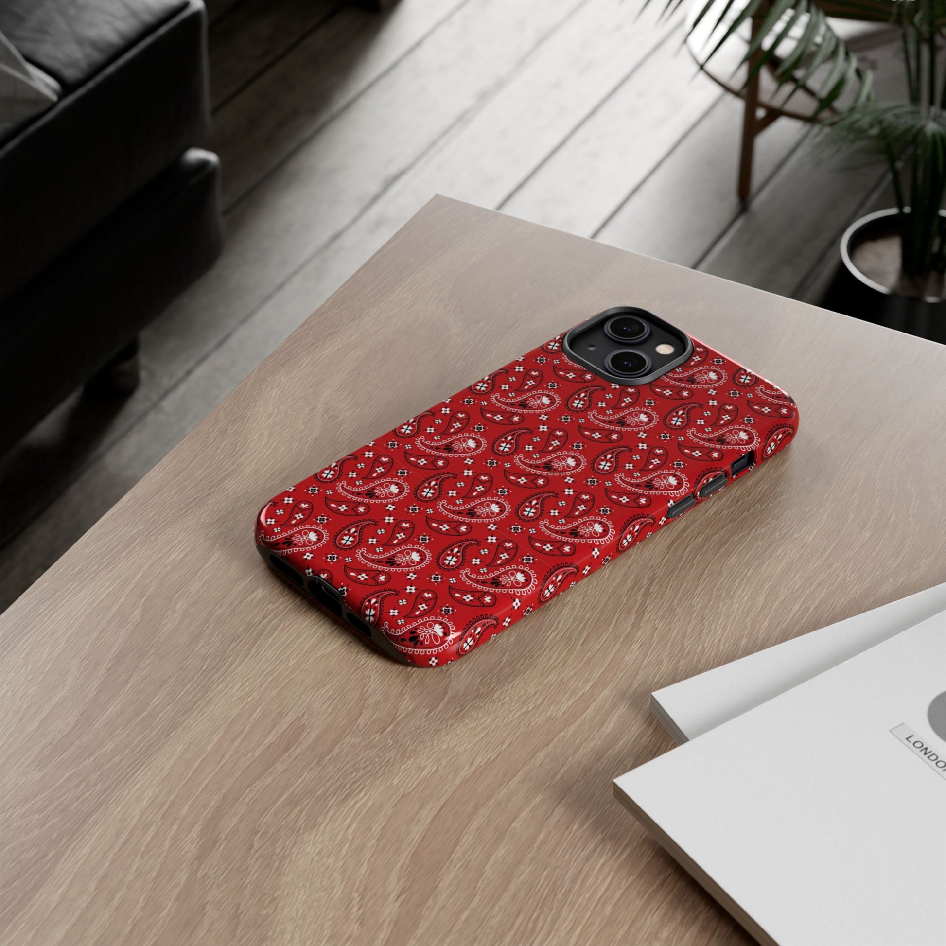 Red Bohem, Oriental Tough Phone Cases for iPhone, Samsung, Trendy Accessories for Gifts, Unique Decor, Phone Covers - Roe Creation