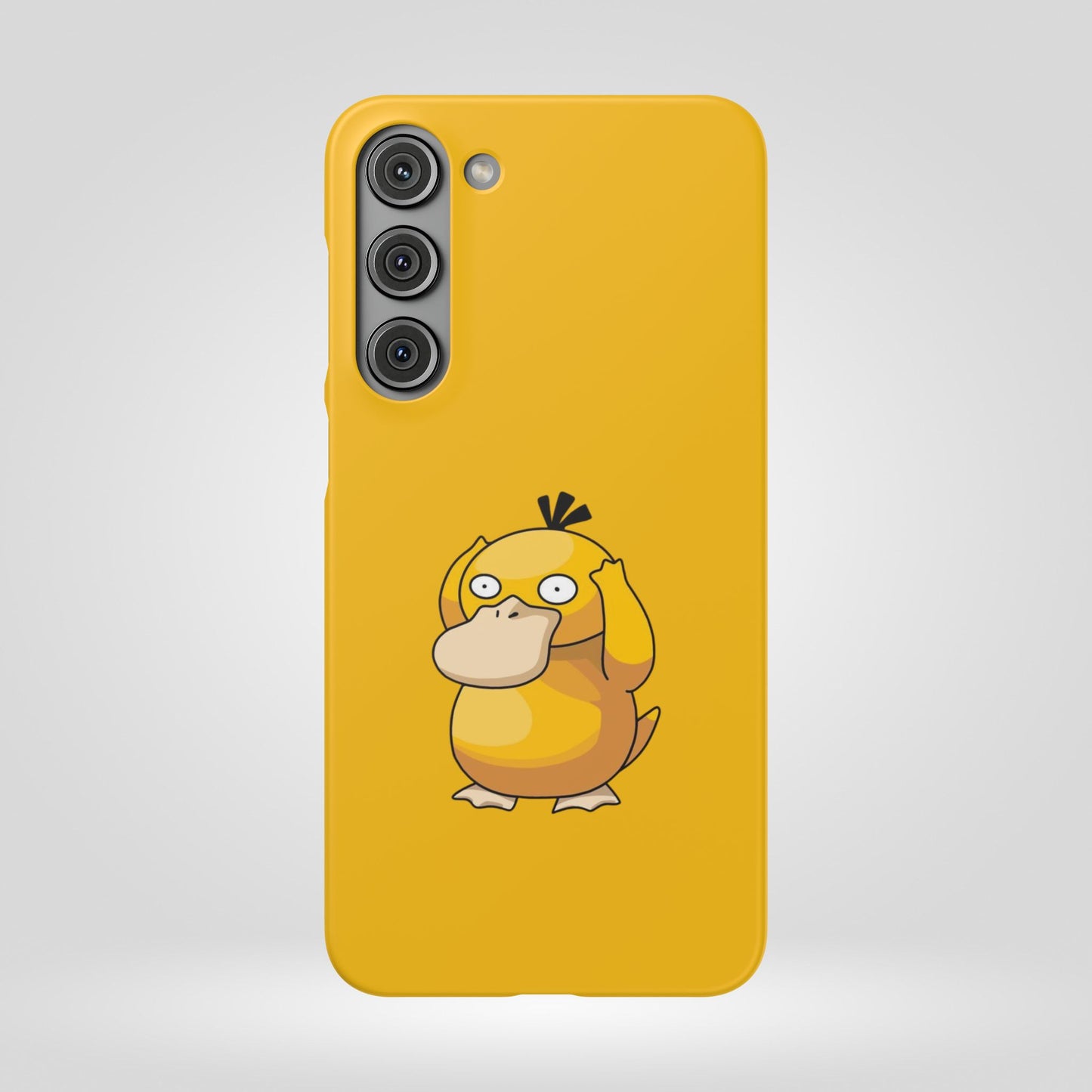 Psyduck Pokemon Snap Phone Cases, Yellow, Cartoon - iPhone, Samsung