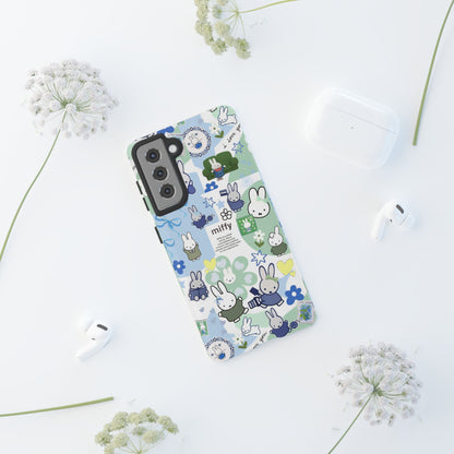 Cute Miffy Tough Phone Case - iPhone, Samsung Stylish Design for Bunny Lovers