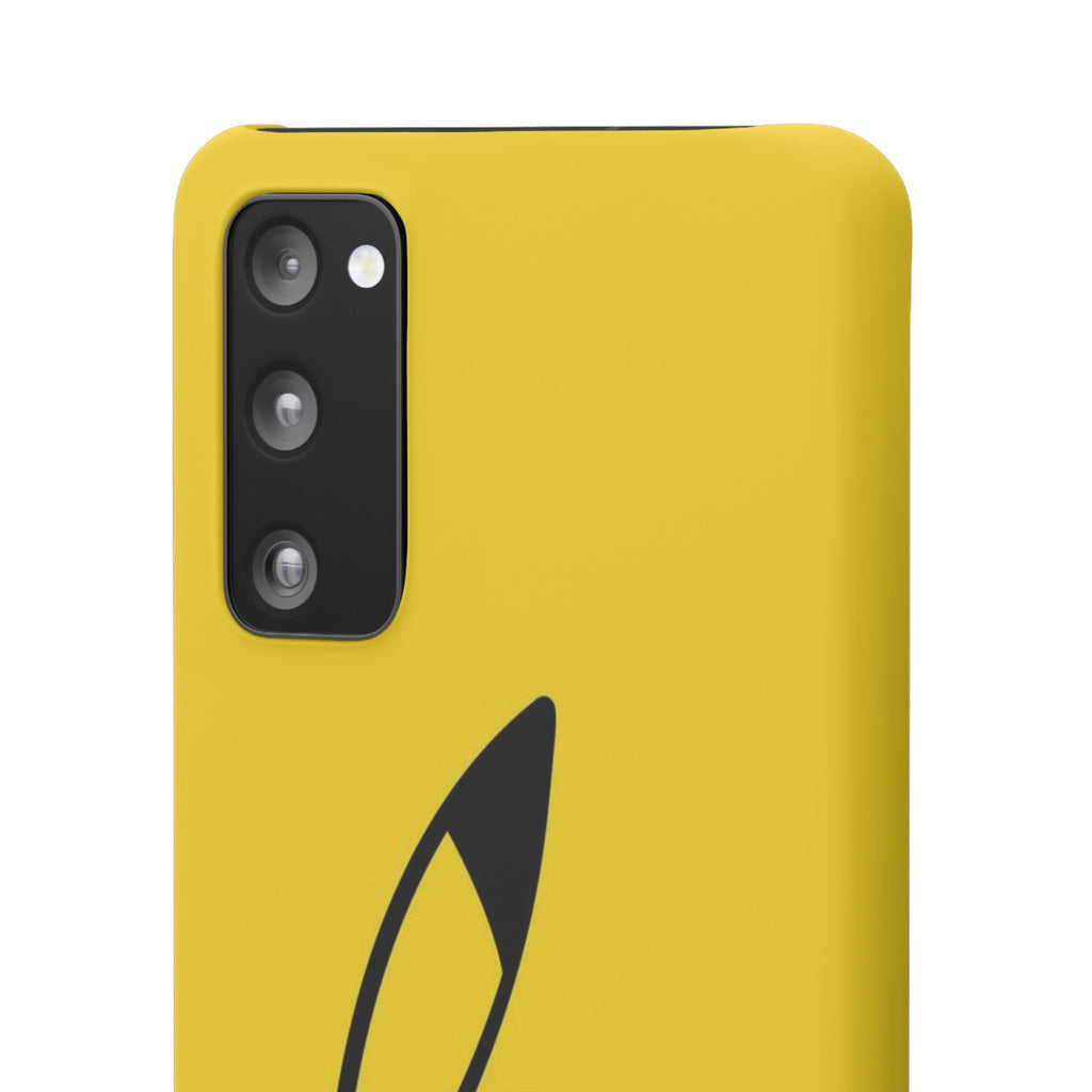 Pikachu Phone Case, Pokemon Phone Case, Snap Cases, Cartoon, Yellow, iPhone, Samsung - Roe Creation