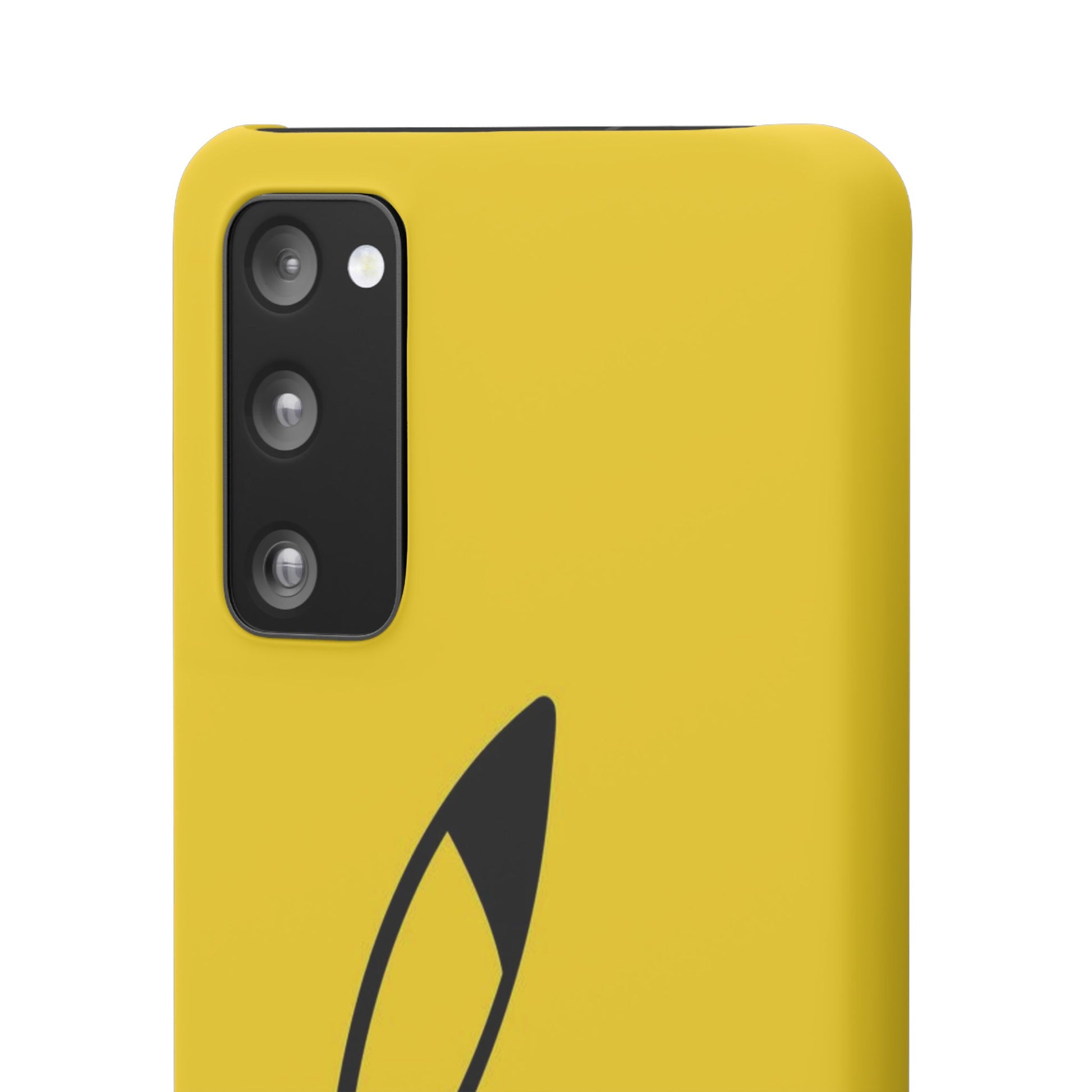 Pikachu Phone Case, Pokemon Phone Case, Snap Cases, Cartoon, Yellow, iPhone, Samsung - Roe Creation