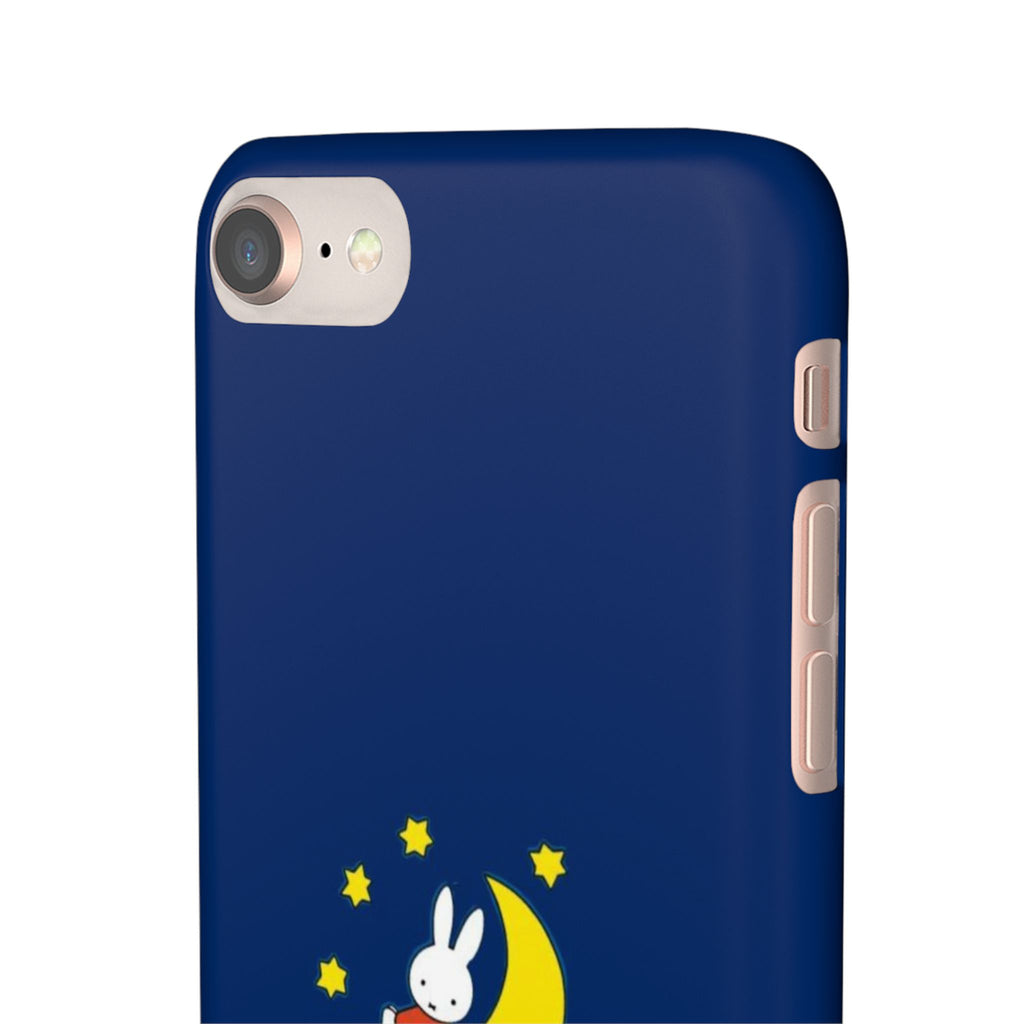 Miffy Phone Case, Moon Snap Case for Phone - Nighttime Design, iPhone, Samsung - Roe Creation