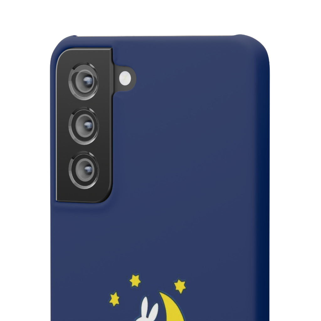 Miffy Phone Case, Moon Snap Case for Phone - Nighttime Design, iPhone, Samsung - Roe Creation