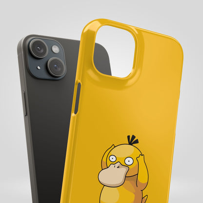 Psyduck Pokemon Snap Phone Cases, Yellow, Cartoon - iPhone, Samsung