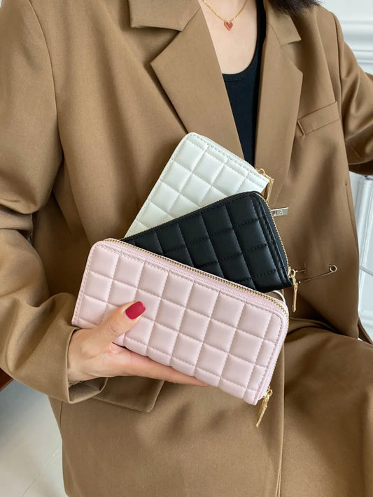 PU Leather Solid Color Wallet - Roe Creation