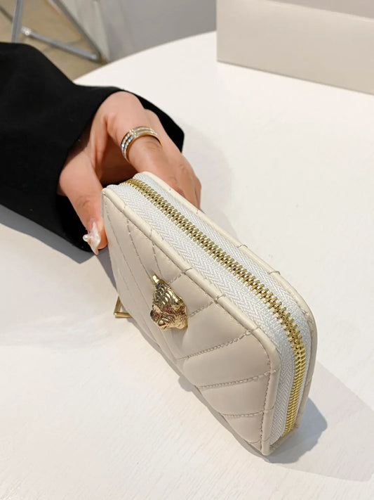 PU leather Solid Color Wallet - Roe Creation