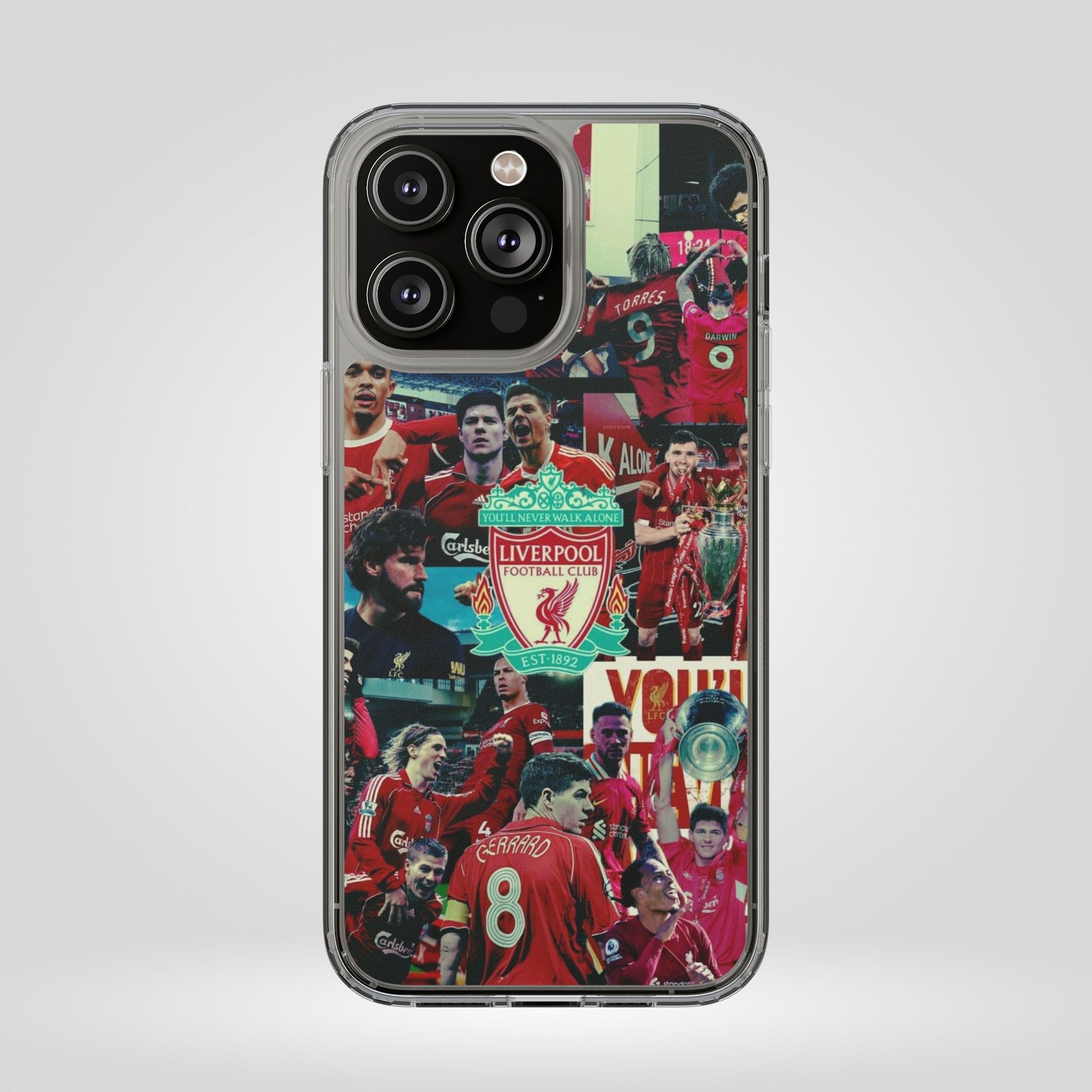 Liverpool Clear Phone Case - iPhone, Samsung, Perfect for Liverpool Fans - Roe Creation