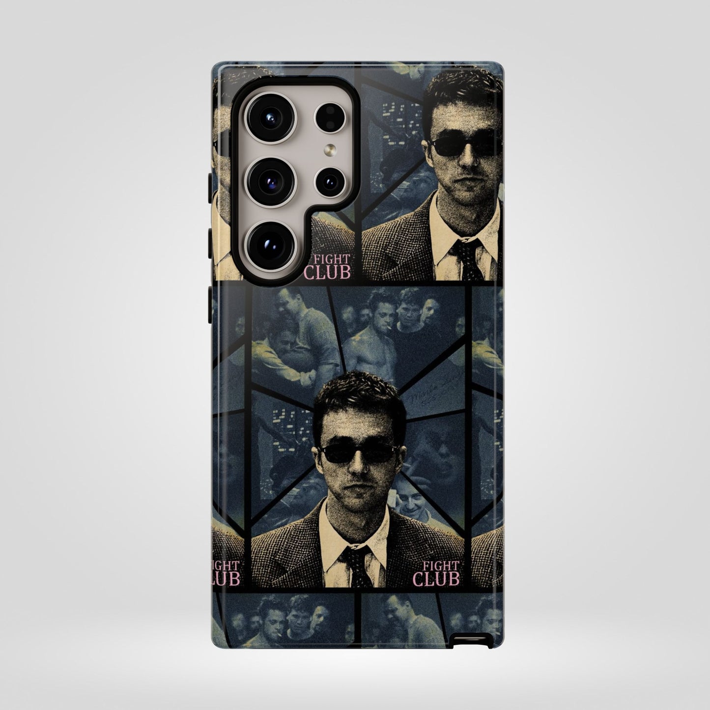 Fight Club Edward Norton Tough Phone Case - Edgy Design for Movie Fans