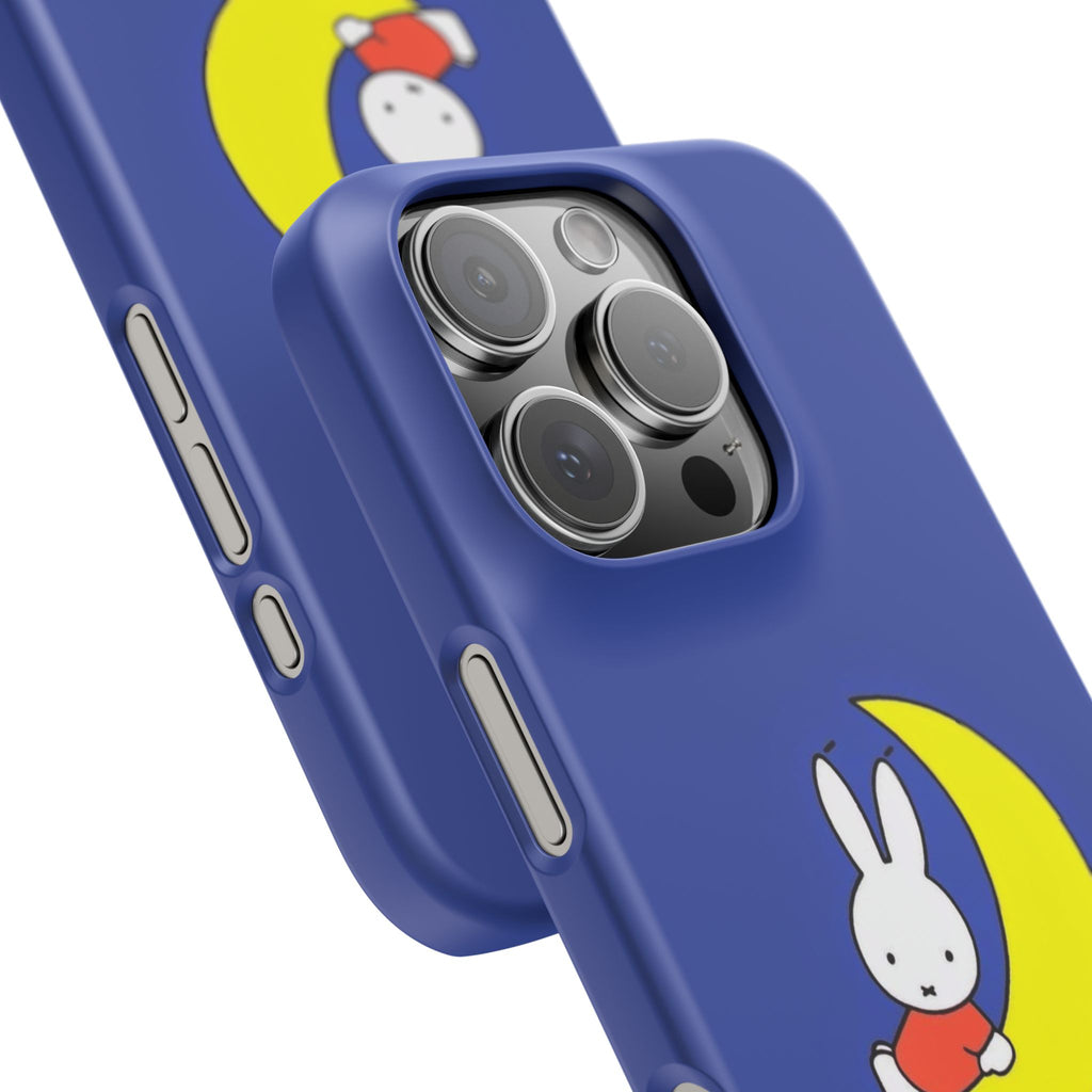 Miffy Phone Case, Moon Snap Case for Phones - iPhone, Samsung - Roe Creation