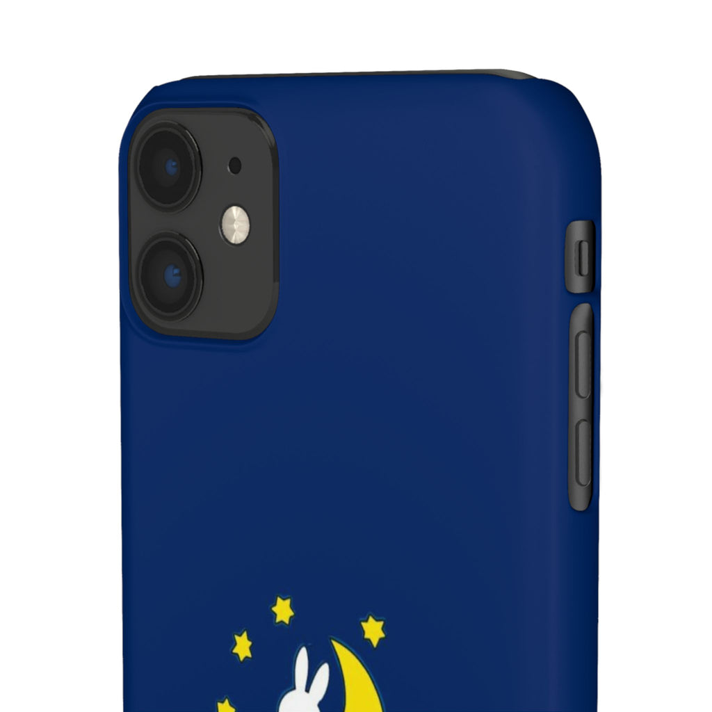 Miffy Phone Case, Moon Snap Case for Phone - Nighttime Design, iPhone, Samsung - Roe Creation