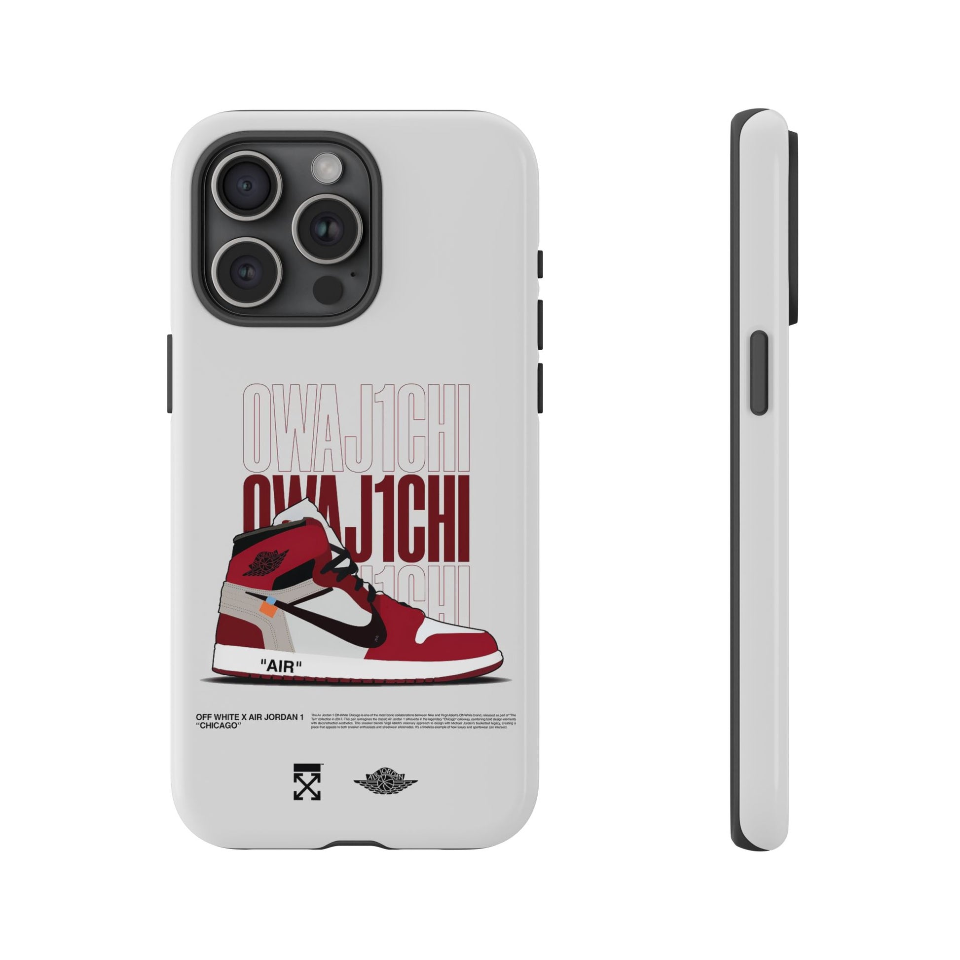 Stylish Tough iPhone Case with Air Jordan Design - Perfect for Sneakerheads - Roe Creation