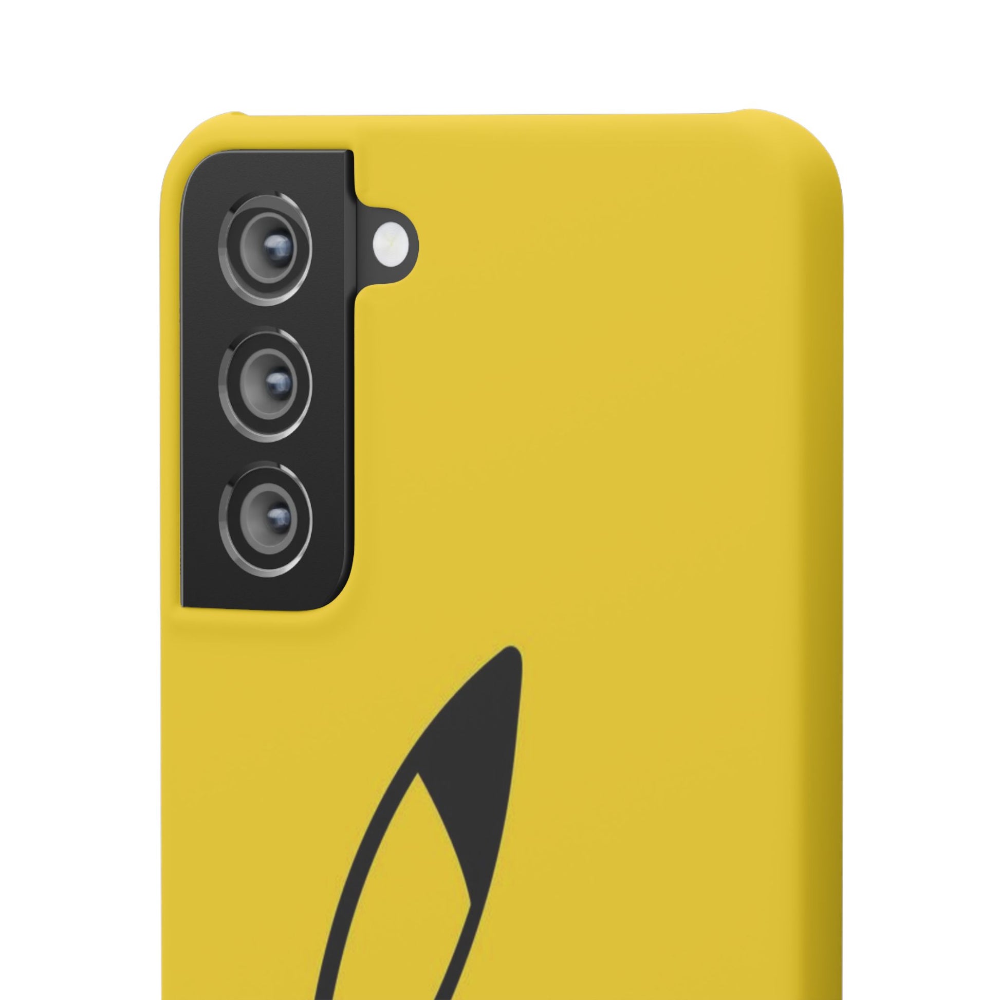 Pikachu Phone Case, Pokemon Phone Case, Snap Cases, Cartoon, Yellow, iPhone, Samsung - Roe Creation