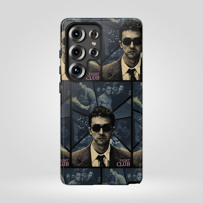 Fight Club Edward Norton Tough Phone Case - Edgy Design for Movie Fans