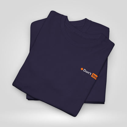 P*rn Hub Minimalist Unisex Heavy Cotton Tee - Touch Design - Roe Creation