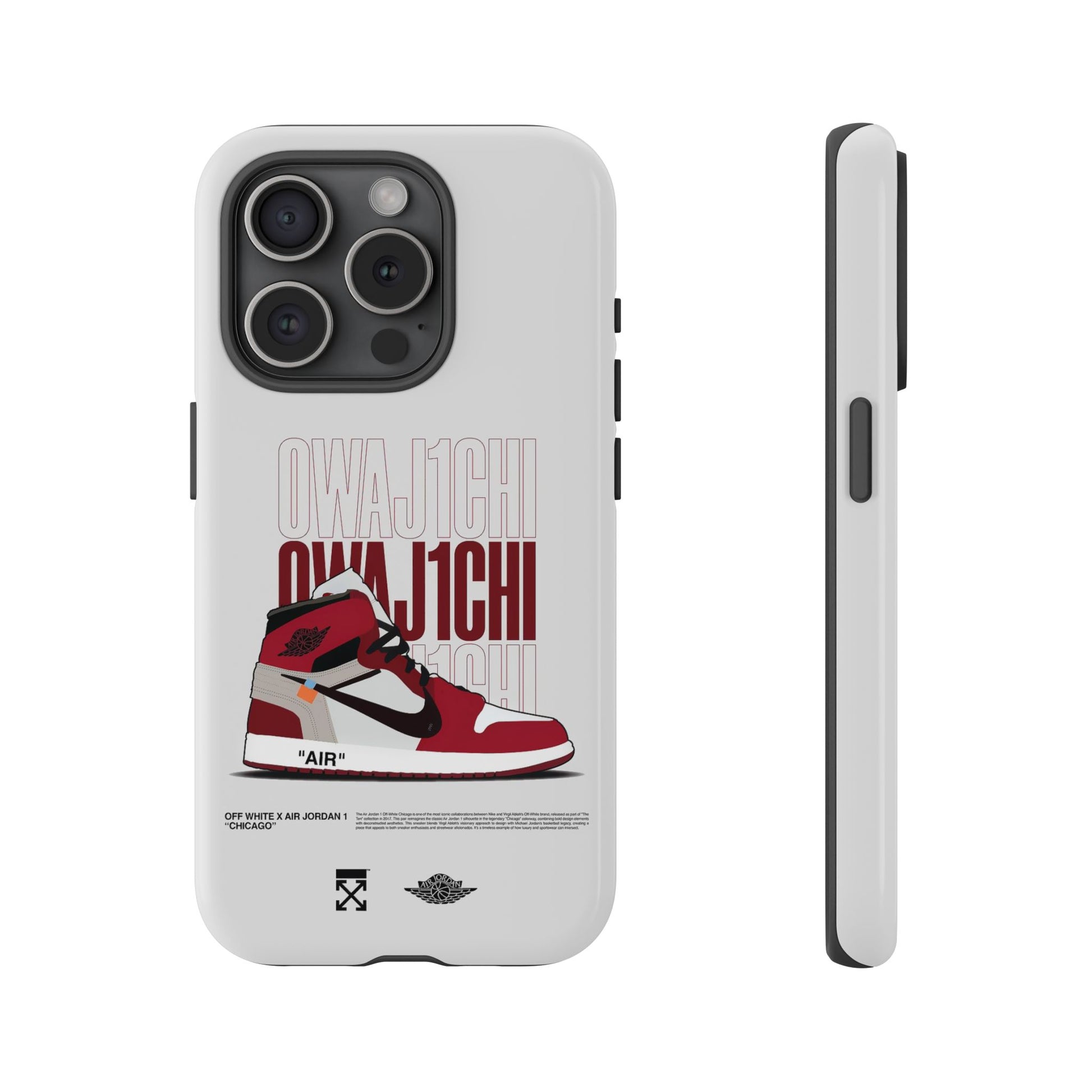 Stylish Tough iPhone Case with Air Jordan Design - Perfect for Sneakerheads - Roe Creation