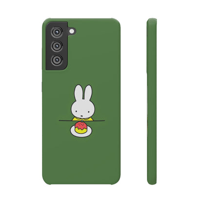 Miffy Phone Case, Snap Case, Green Miffy - iPhone, Samsung