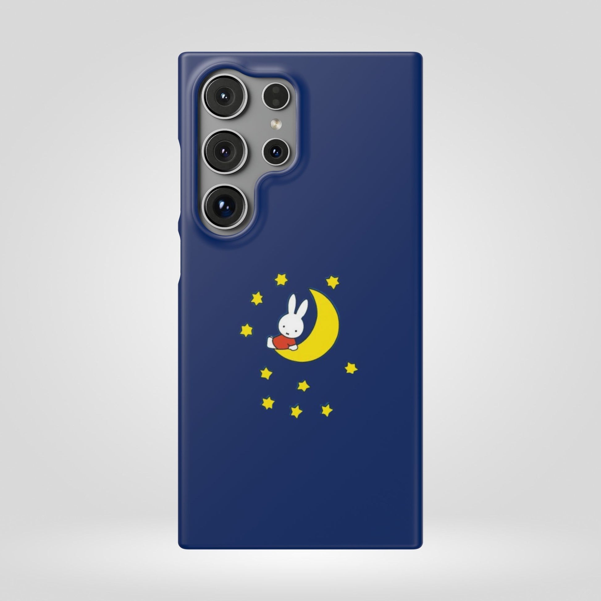 Miffy Phone Case, Moon Snap Case for Phone - Nighttime Design, iPhone, Samsung - Roe Creation