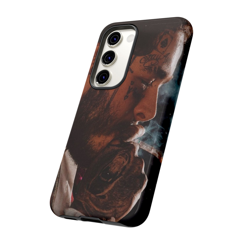 Post Malone Tough Cases for Fans - Artistic Phone Case with Smoky Vibe - Roe Creation