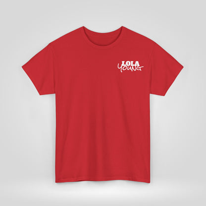 Lola Young Unisex Heavy Cotton Tee - Stylish & Comfortable Graphic T-shirt - Roe Creation