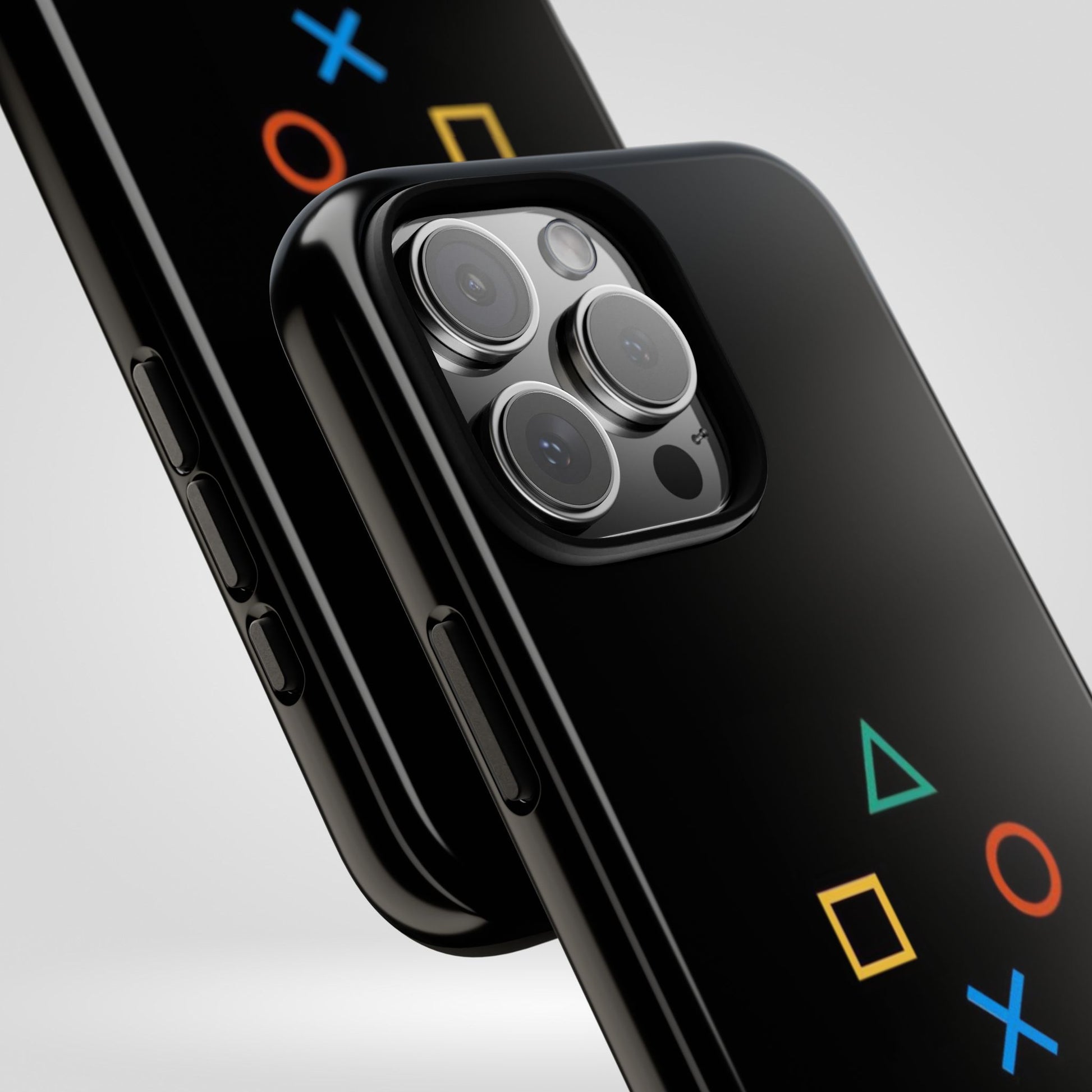 PlayStation Symbol Minimal Tough Case for iPhone - Gamer Accessories - Roe Creation