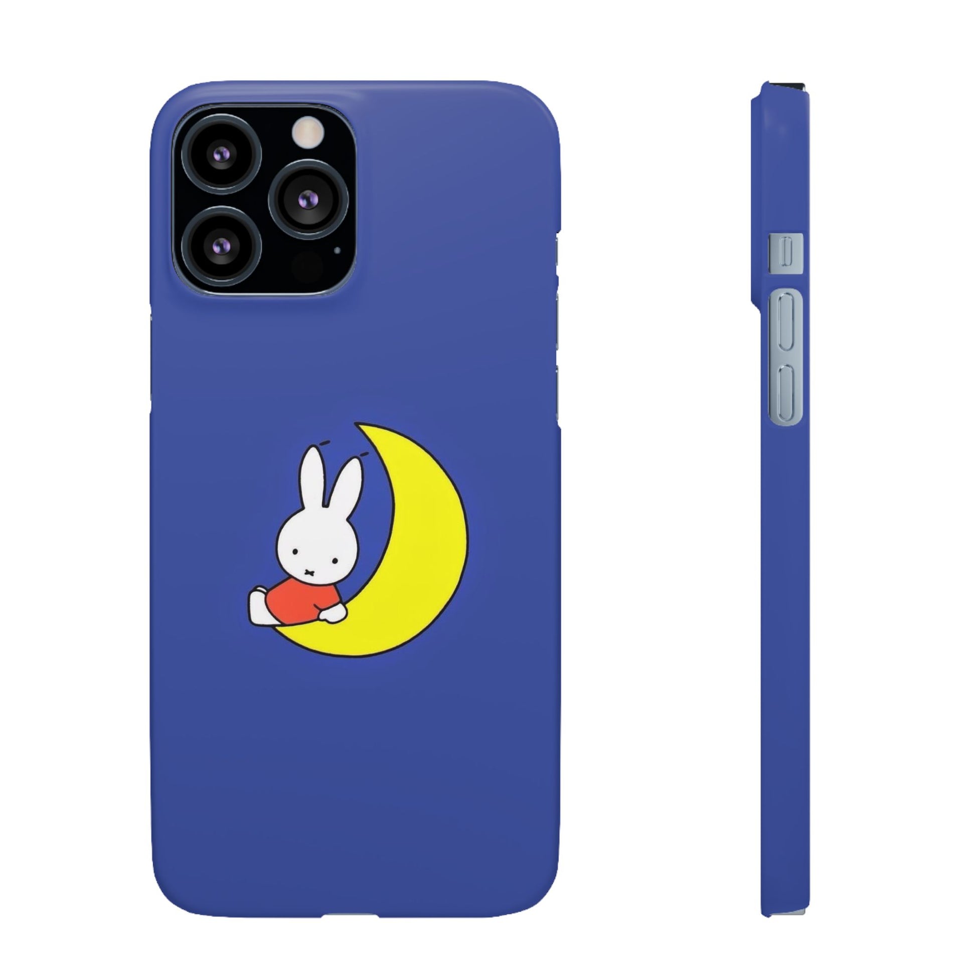 Miffy Phone Case, Moon Snap Case for Phones - iPhone, Samsung - Roe Creation