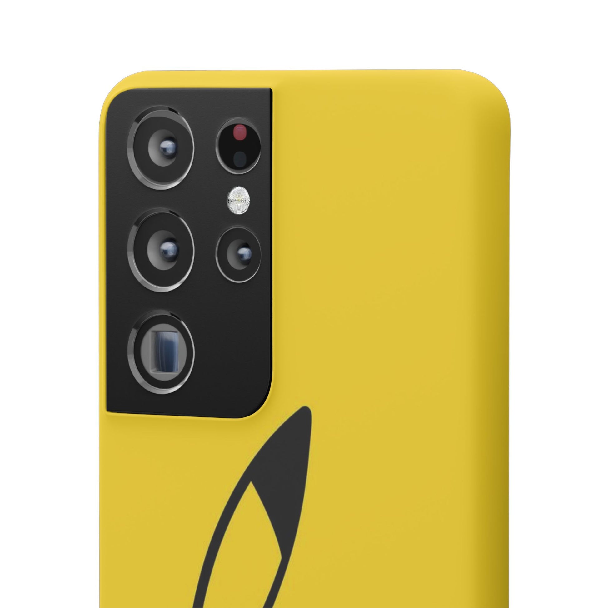 Pikachu Phone Case, Pokemon Phone Case, Snap Cases, Cartoon, Yellow, iPhone, Samsung - Roe Creation