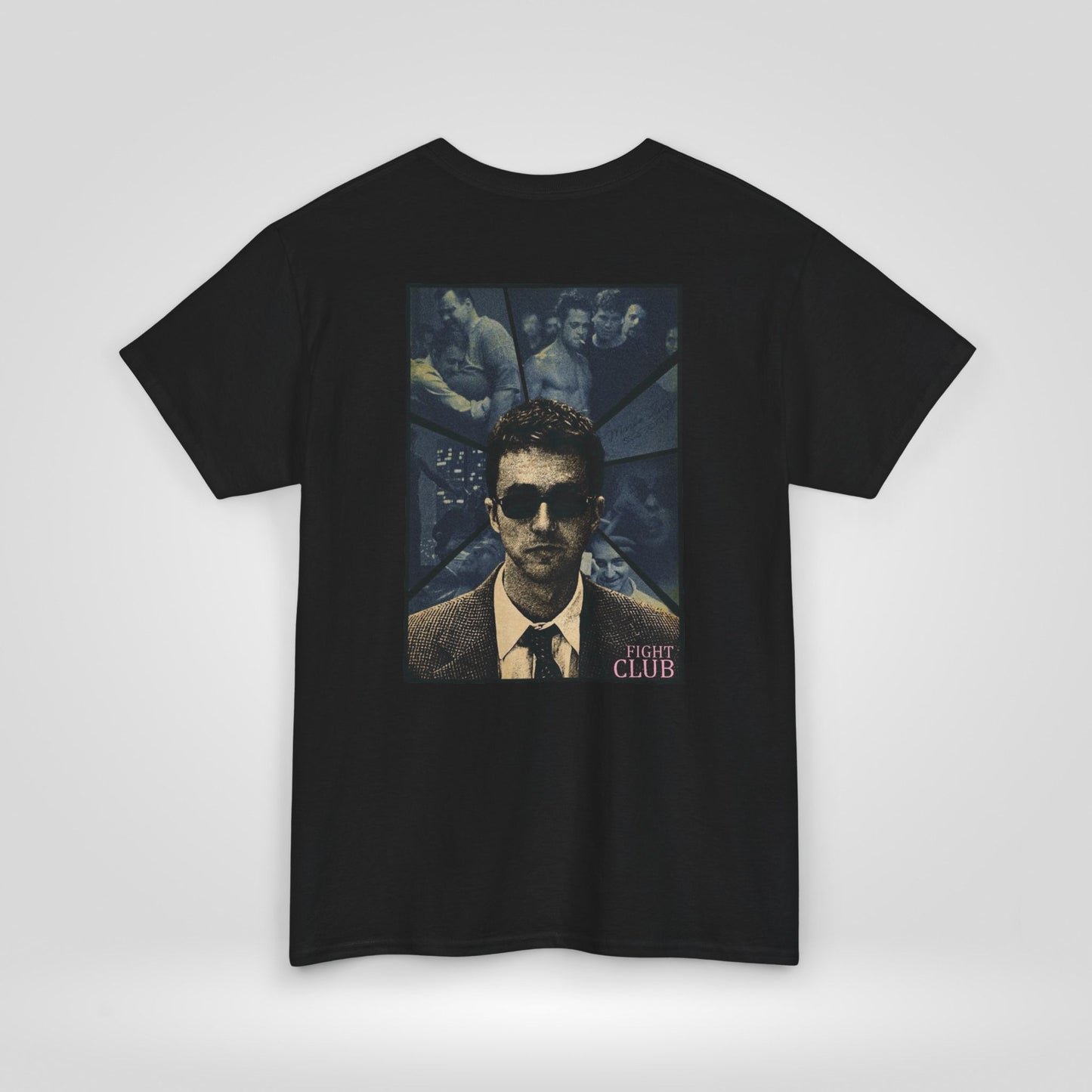 Fight Club Edward Norton Unisex Heavy Cotton Tee - Retro Movie Graphic Shirt - Roe Creation