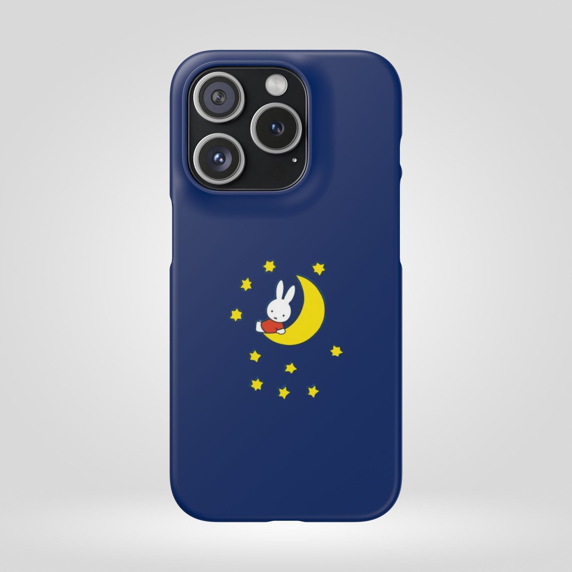 Miffy Phone Case, Moon Snap Case for Phone - Nighttime Design, iPhone, Samsung - Roe Creation