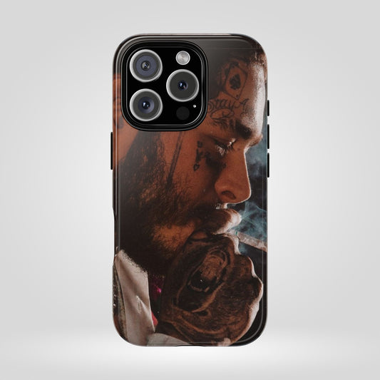 Post Malone Tough Cases for Fans - Artistic Phone Case with Smoky Vibe - Roe Creation