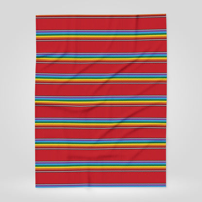Pride Red Fleece Blanket - Cozy Warmth for Every Occasion