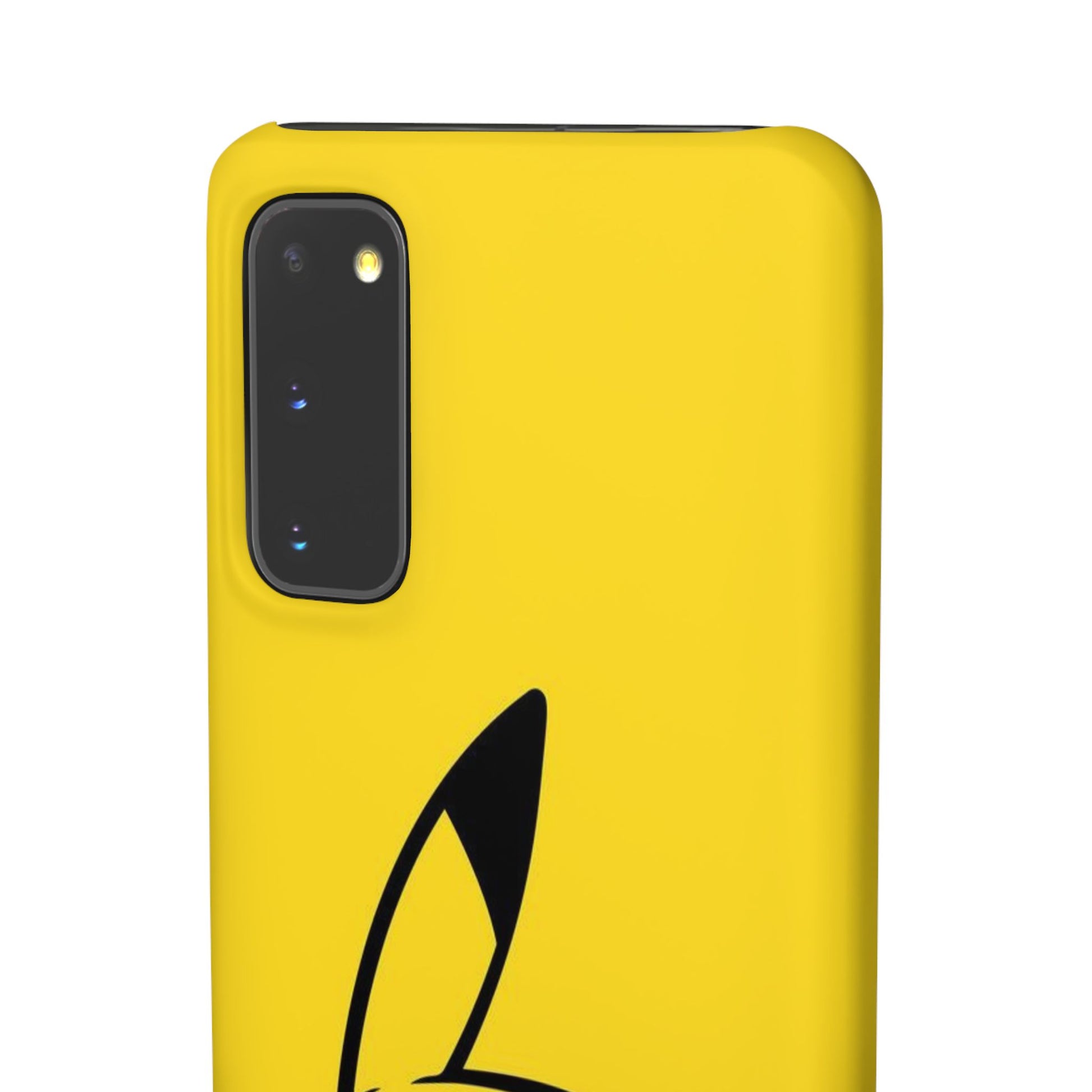 Pikachu Phone Case, Pokemon Phone Case, Snap Cases, Cartoon, Yellow, iPhone, Samsung - Roe Creation