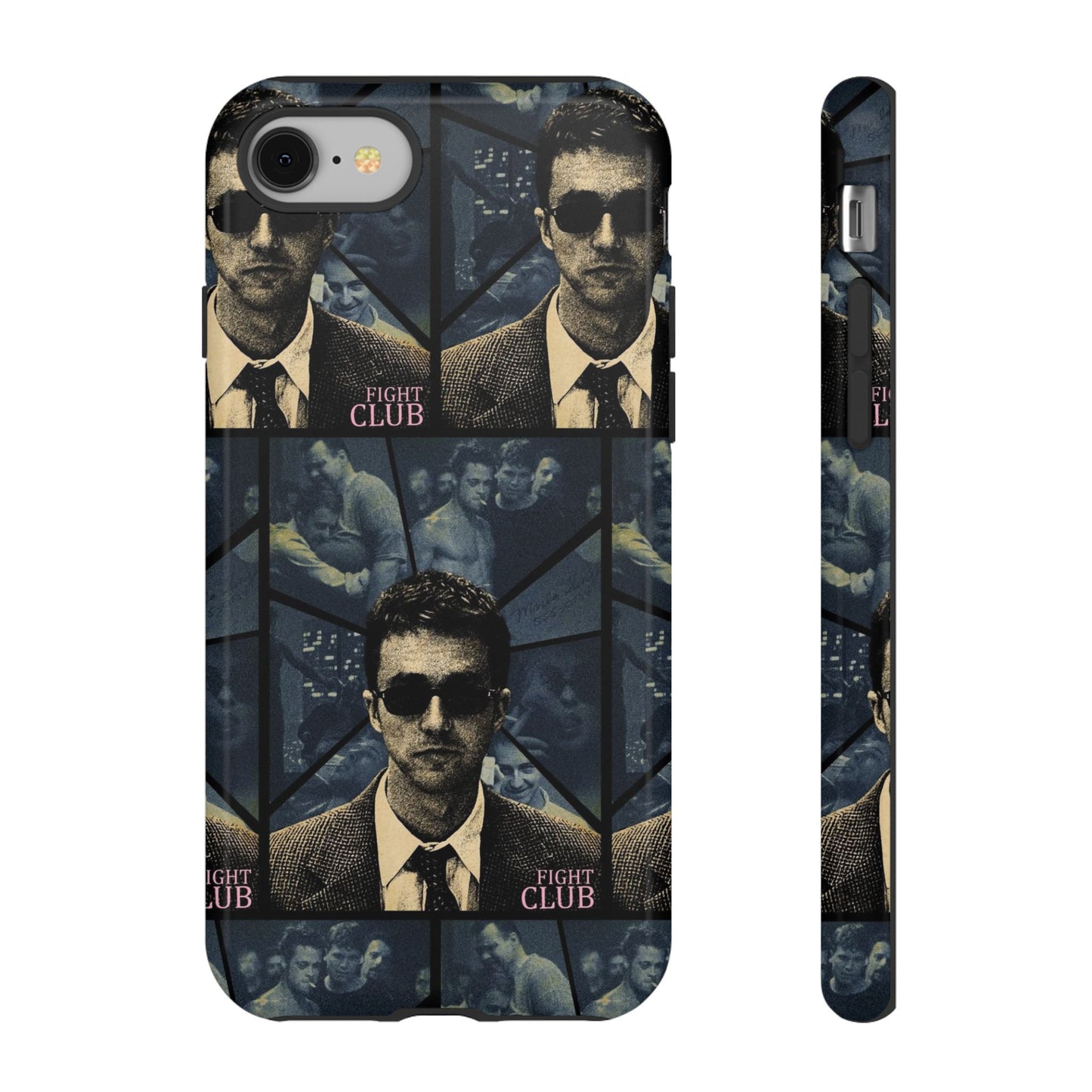 Fight Club Edward Norton Tough Phone Case - Edgy Design for Movie Fans