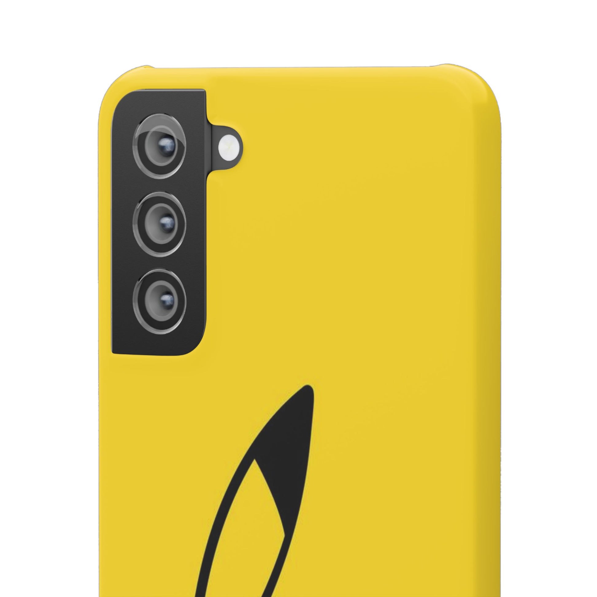 Pikachu Phone Case, Pokemon Phone Case, Snap Cases, Cartoon, Yellow, iPhone, Samsung - Roe Creation