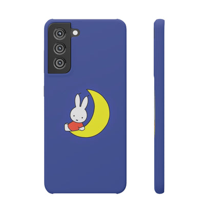 Miffy Phone Case, Moon Snap Case for Phones - iPhone, Samsung
