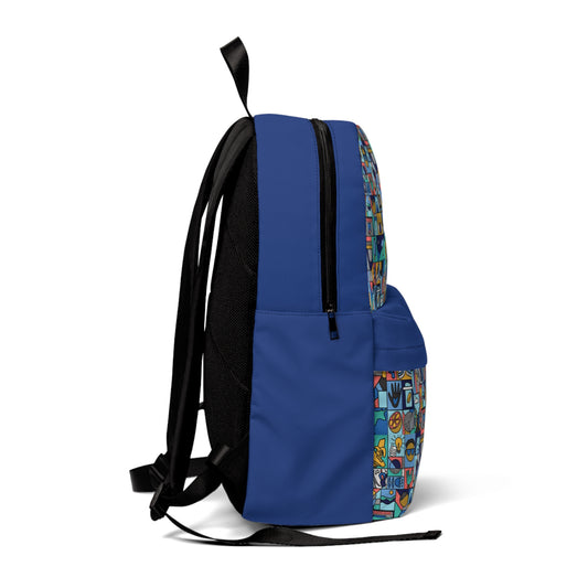 Vibrant Unisex Classic Backpack - Stylish Daypack for Everyday Use, School, Travel, Gifts, & Outdoor Adventures - Roe Creation